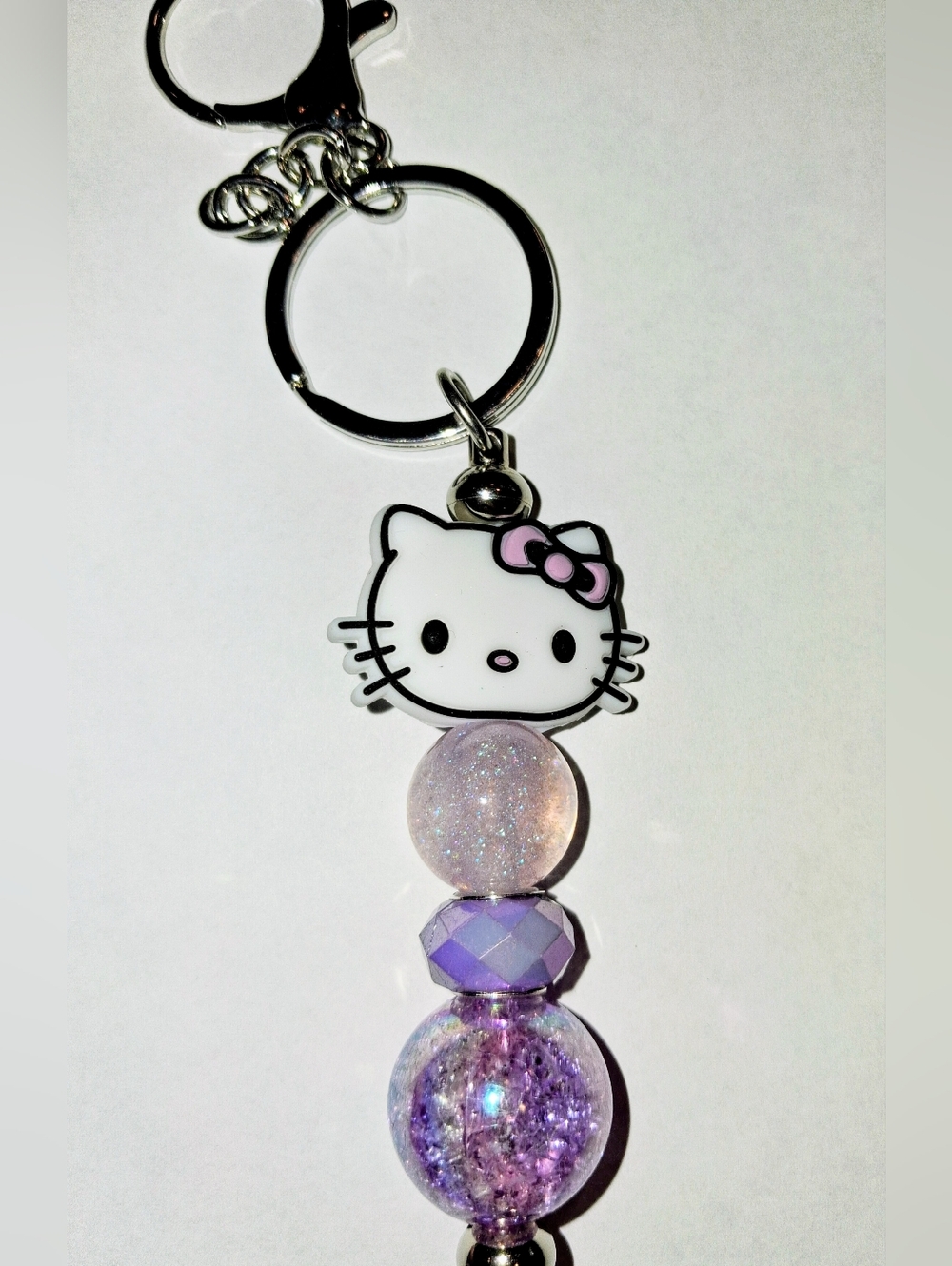💜 HELLO KITTY - BAG CLIP / KEYCHAIN